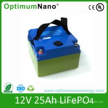 Deep Cycle 12V 25ah Lithium Battery for LED Light